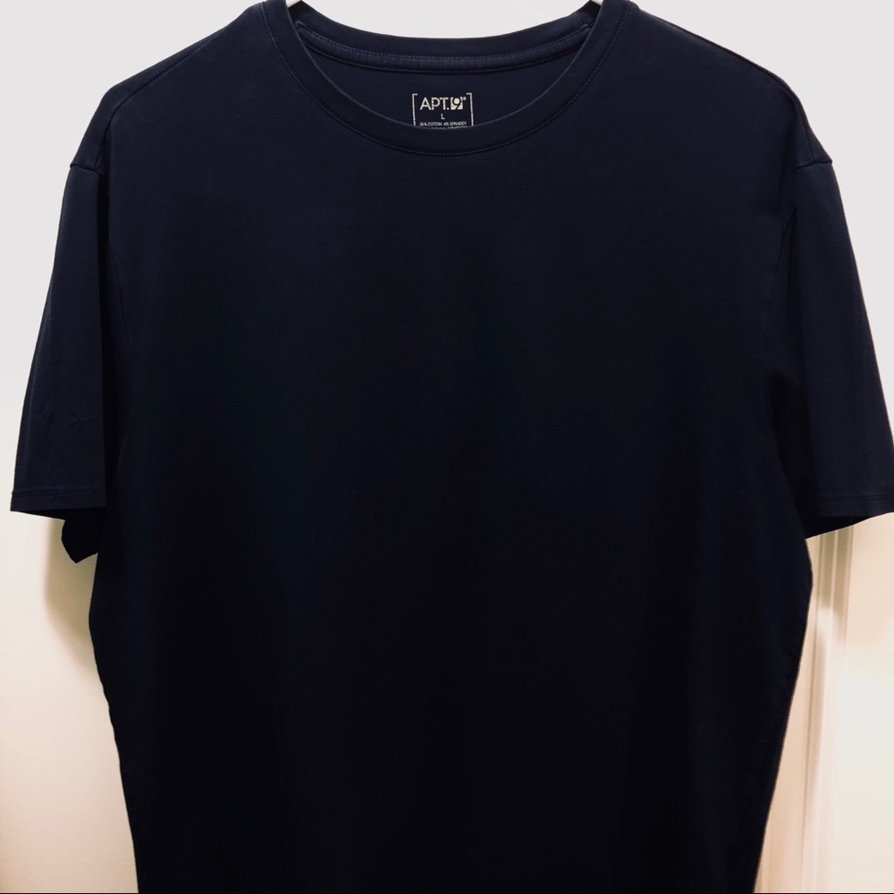 Apt. 9 Navy Crewneck T-Shirt